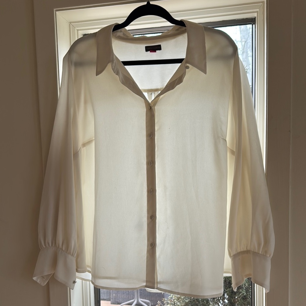 Elegant Cream Blouse